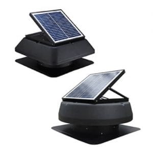 solar roof ventilation