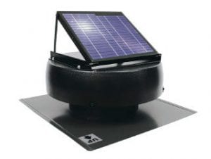 solar roof ventilation