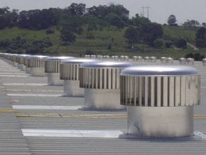 industrial roof rotary vents