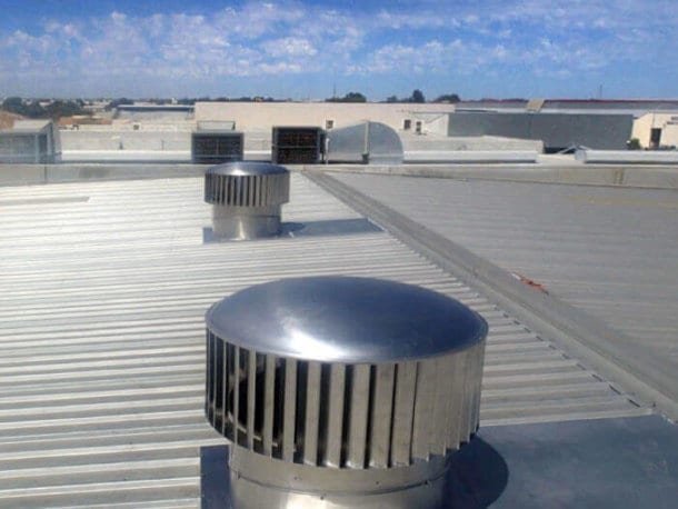 Roof Mounted Exhuast Fans Residential 610x458 