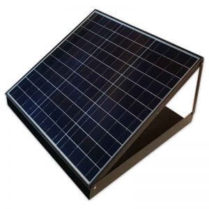 solar roof vent battery