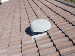 old roof vent removal