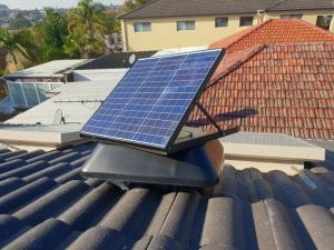 solar roof vents