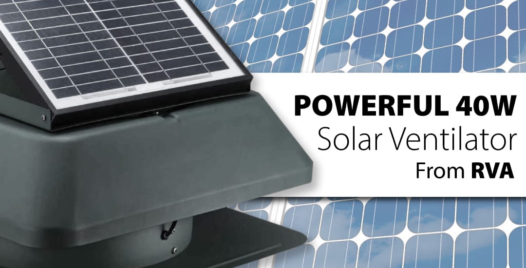 40wattsolarroofventfan30 Roofing Plumbing and Roof Ventilation