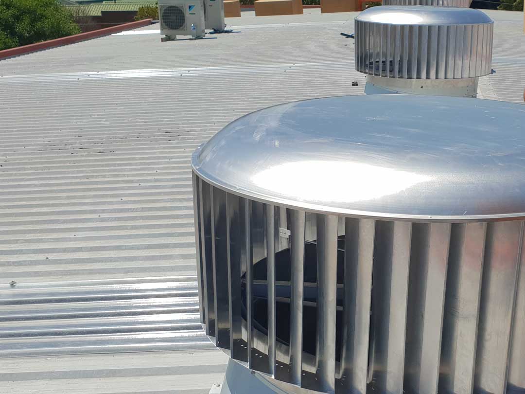 Industrial Roof Vent Installation