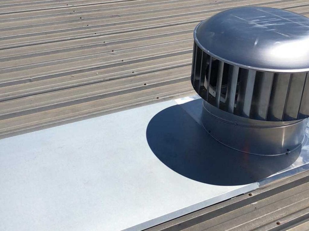Commercial Roof Ventilation Installation Show Technologies Sydney