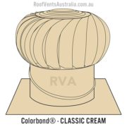 classic cream roof vent australia