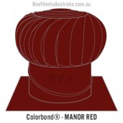 manor red roof vent whirlybird roof vent spinaway windmaster colorbond