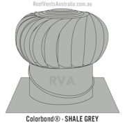 roof vent colorbond shale grey whirlybird sydney