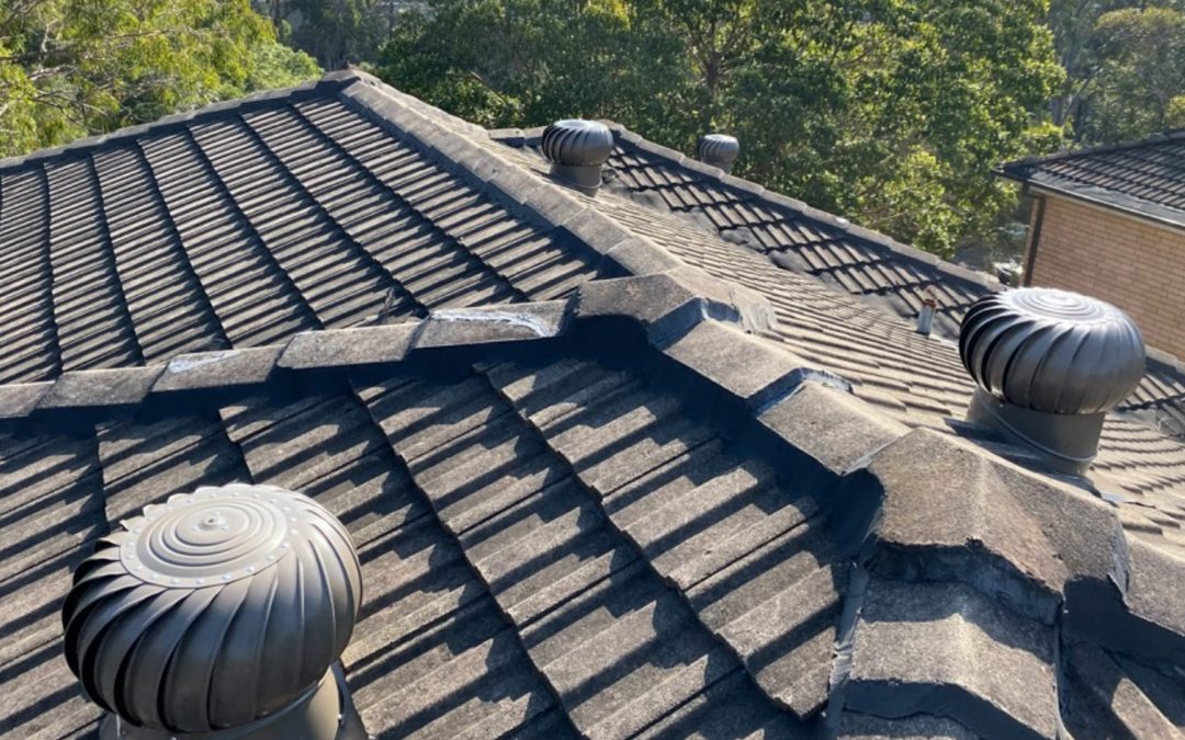 How do roof turbines keep water out