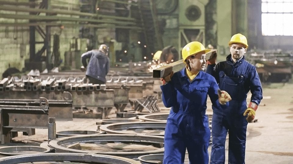 Workers in Industrial Environment