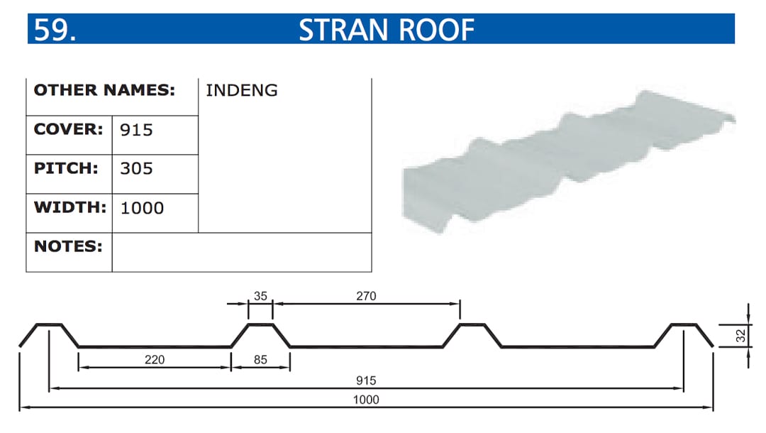 ampelite fibreglass roof panels profile 59