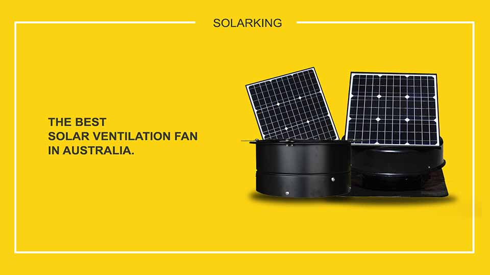All Roofing Products - Roof Vents Australia 4 35 Watt solar roof vent solar king