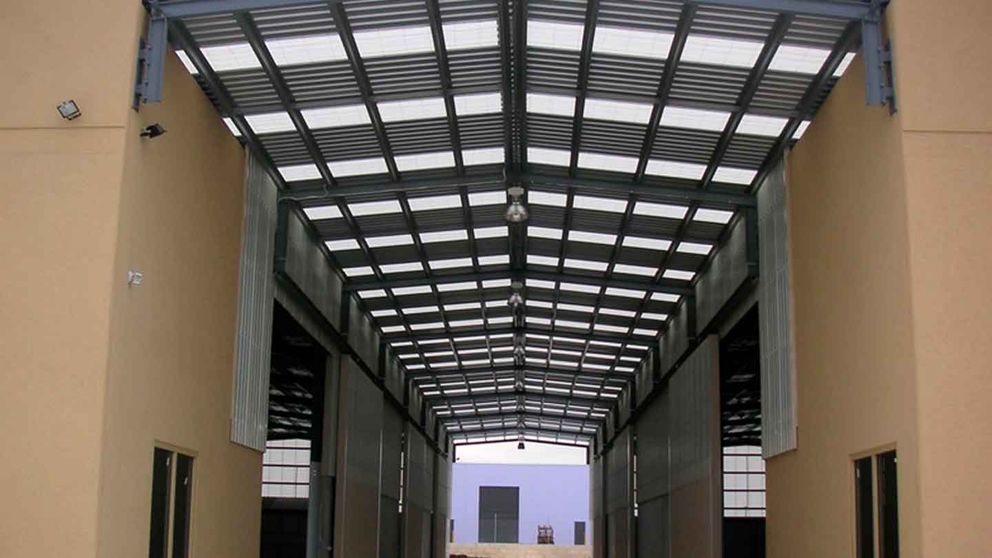ampelite commercial skylight panels sydney