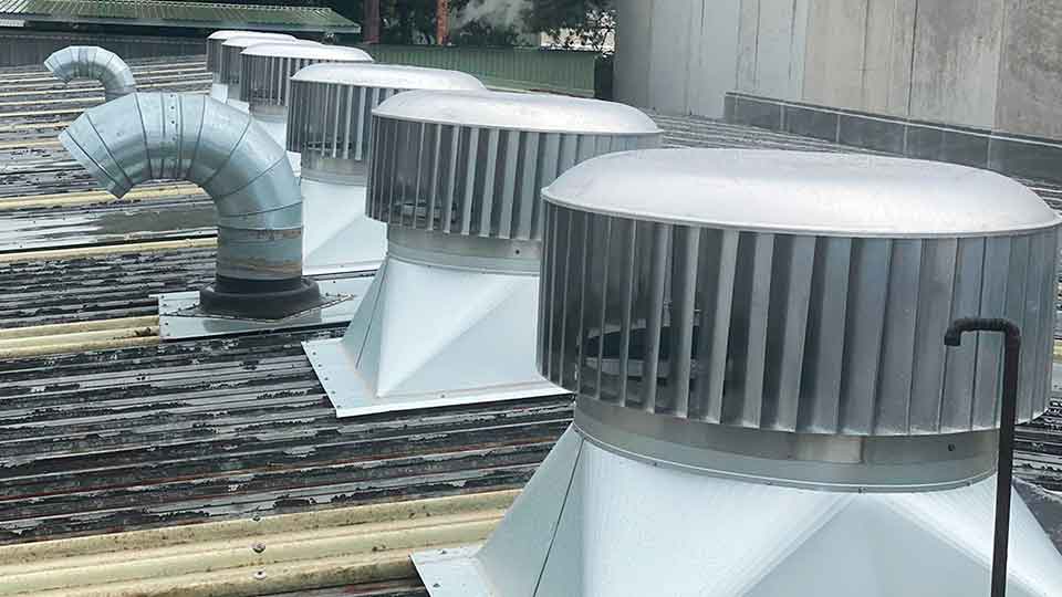 industrial roof exhaust vent