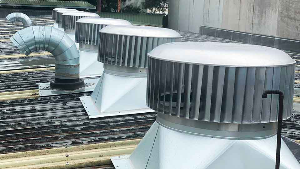 industrial roof vent fans