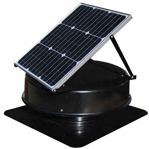 35 Watt solar roof vent solar king