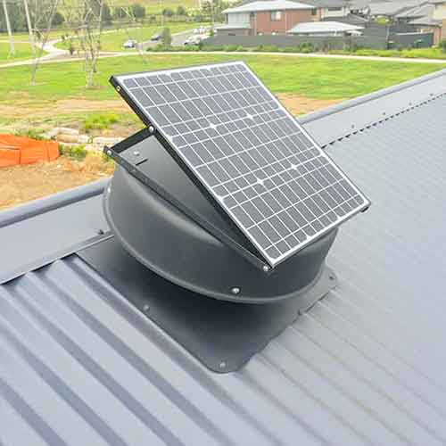 Solar Roof Vents and Whirlybird Installation Sydney Roofing Supplies