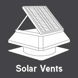 static solar mini vents roof vents commercial vents - industrial whirlybirds