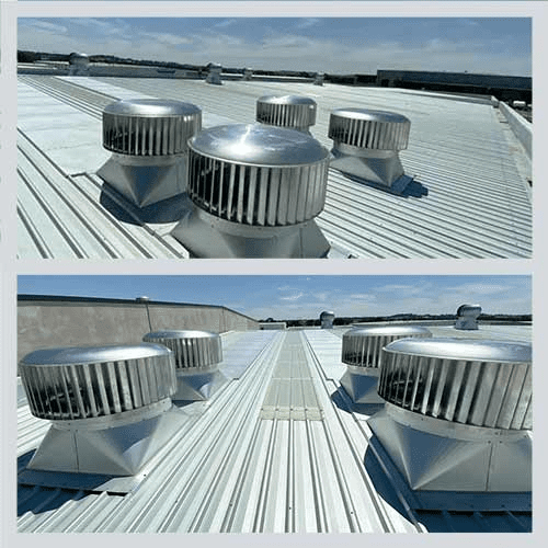 fibreglass and turbine roof ventilation installation sydney7