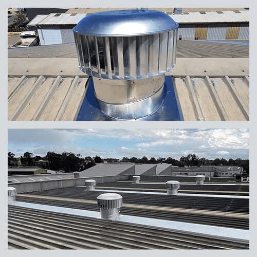 fibreglass and turbine roof ventilation installation sydney4