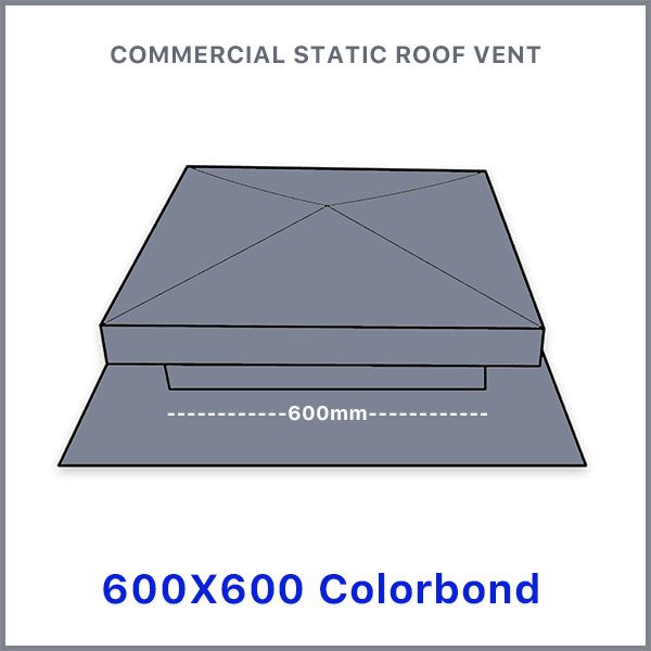 colorbon static metal custom fabrication roof vents australia