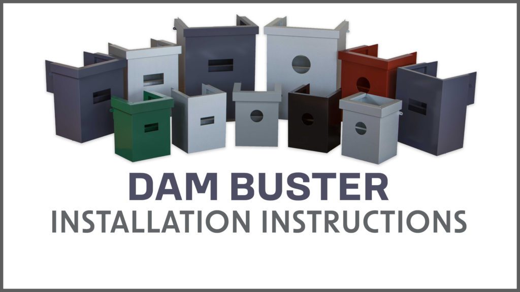 dam buster installation video roof vents australia