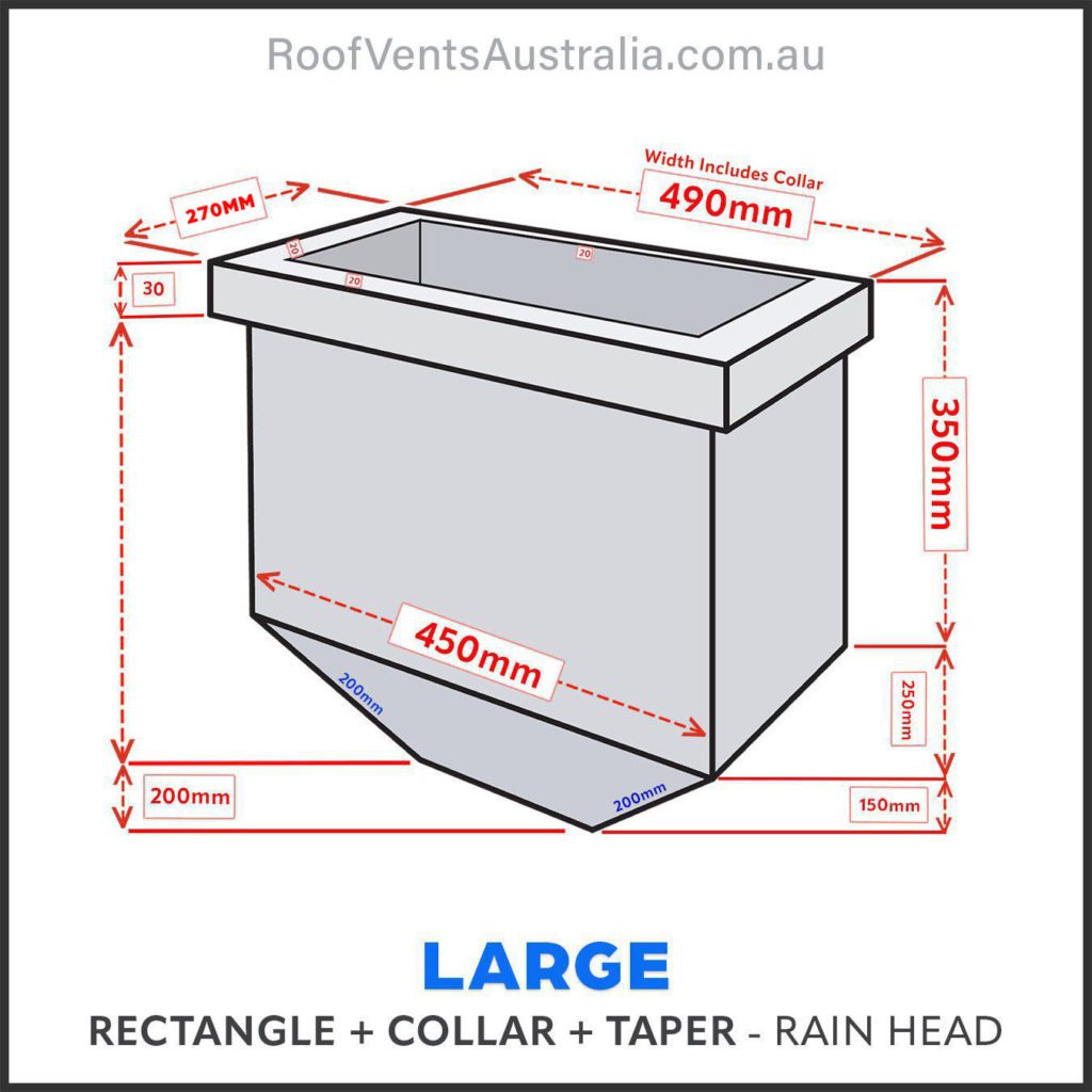 large rainwater head australia