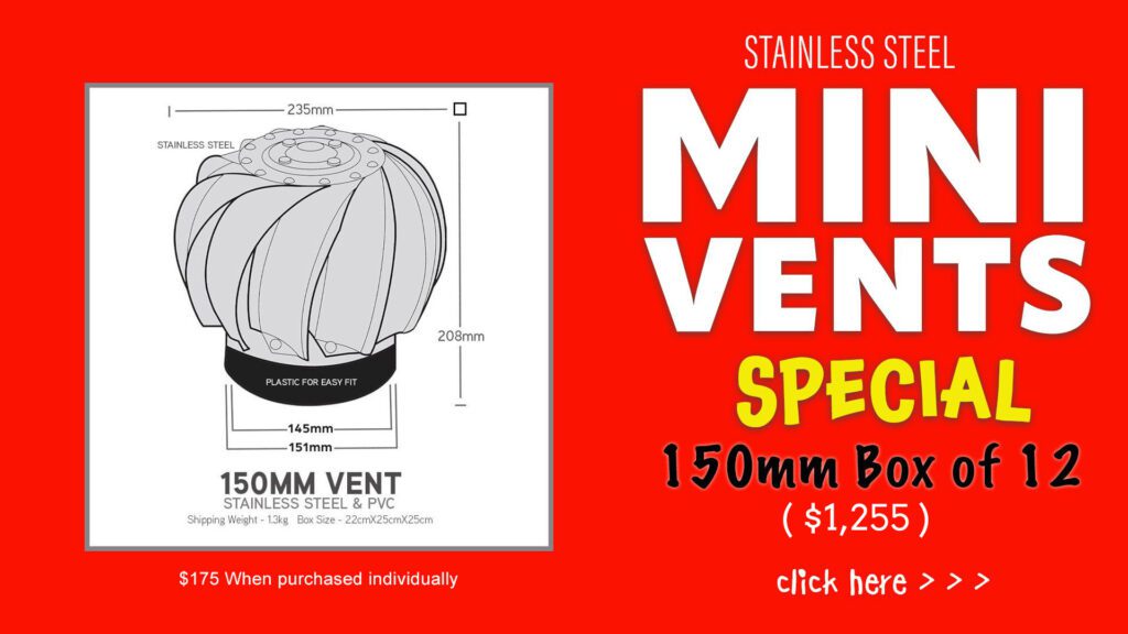 Mini Vents Bulk Coupon Deal Roofventsaustralia.com.au